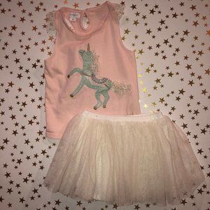 Perfect matching set for a Unicorn Birthday Party!